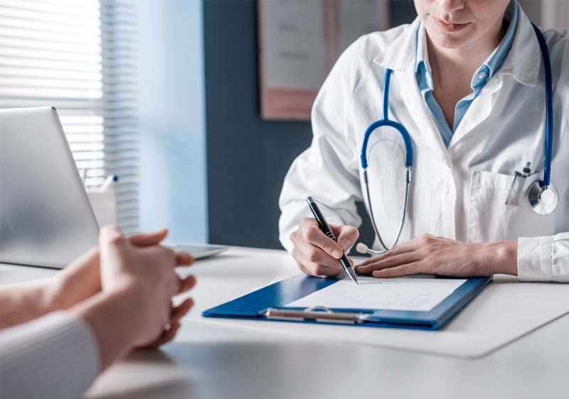 Consulta ginecológica por menopausea